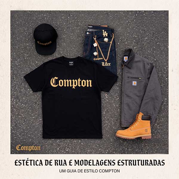 Da Costa Oeste às Ruas: A Influência da West Coast no Streetwear da Compton