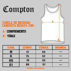 Regata Compton Logo Cinza
