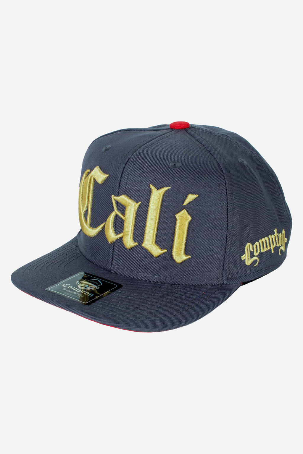 Boné Compton Aba Reta Cali Cinza