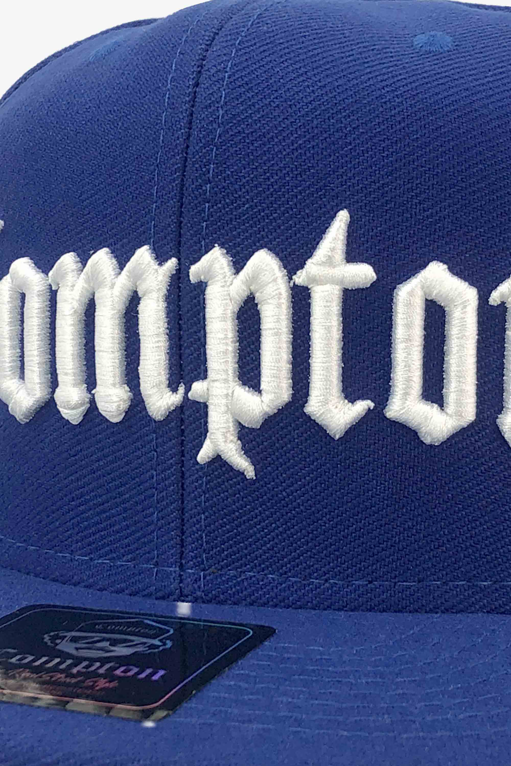 Boné Compton Aba Reta Snapback Classic Azul Royal