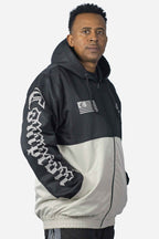 Jaqueta Compton Legacy 2 Cores Preto/Bege