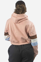 Blusa Moletom Compton Cropped Rosa