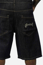 Bermuda Jeans Compton Black Five Poket