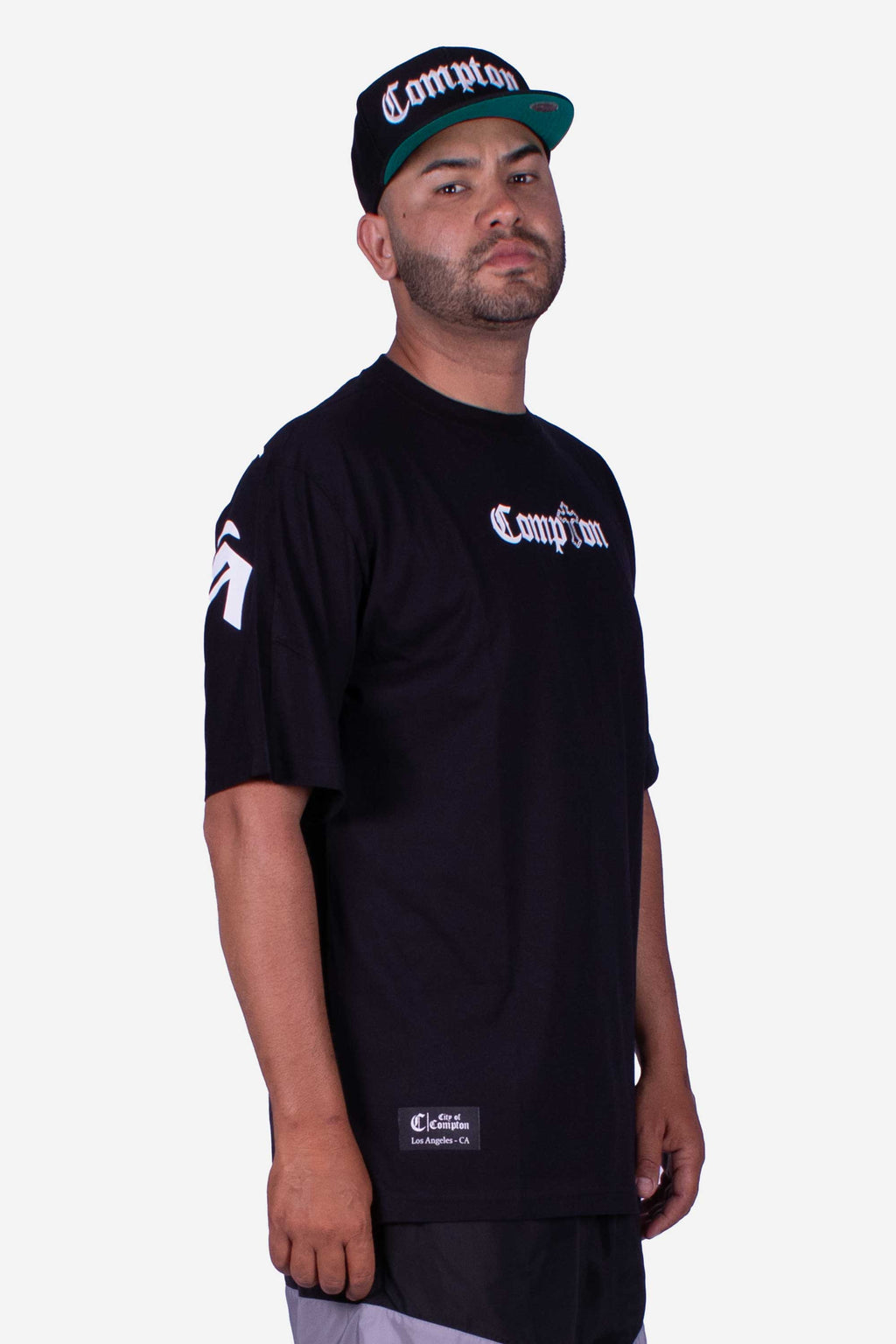 Camiseta Compton Oversized Tupac Preta