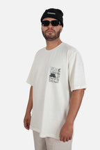 Camiseta Compton Oversized Eric Wright Tribute Off White