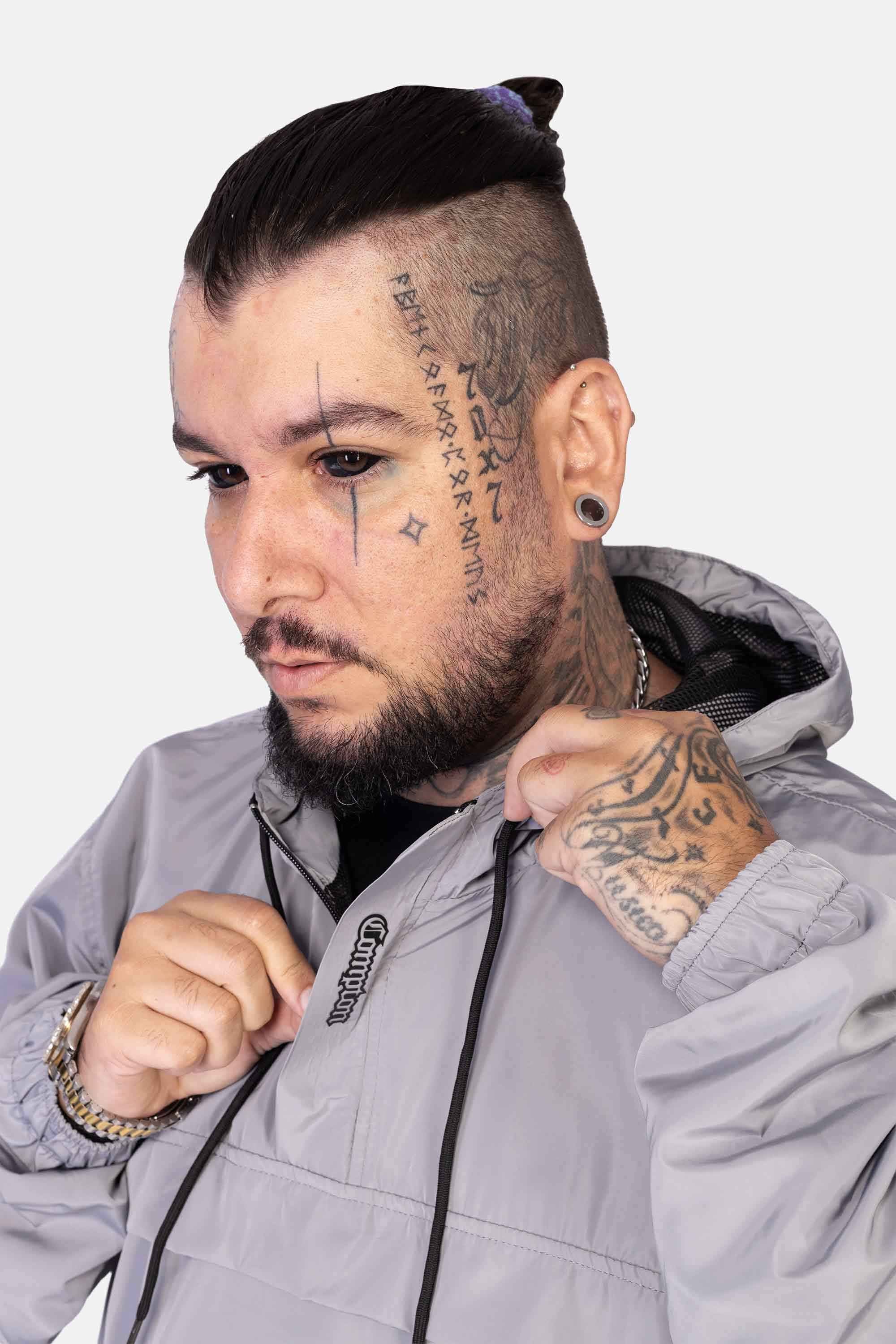 Jaqueta Compton Yourself Anorak Cinza - Estilo e Conforto – COMPTON