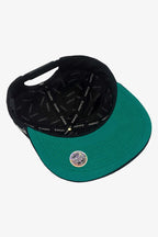 Boné Compton Aba Reta Snapback Cali Preto