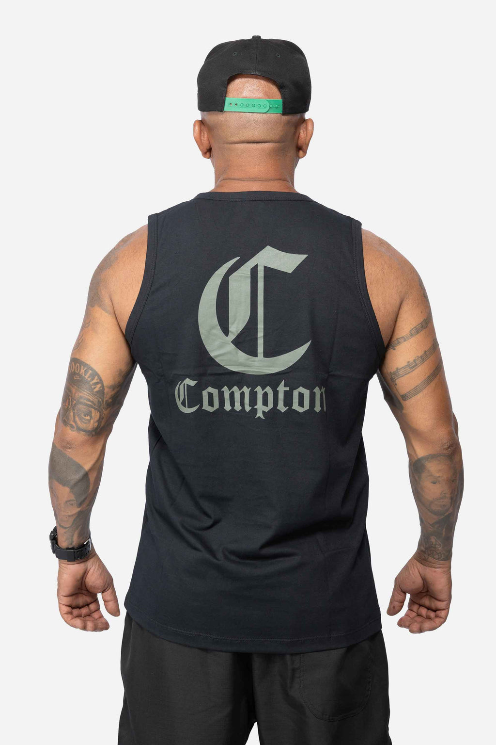Regata Compton Logo Preta
