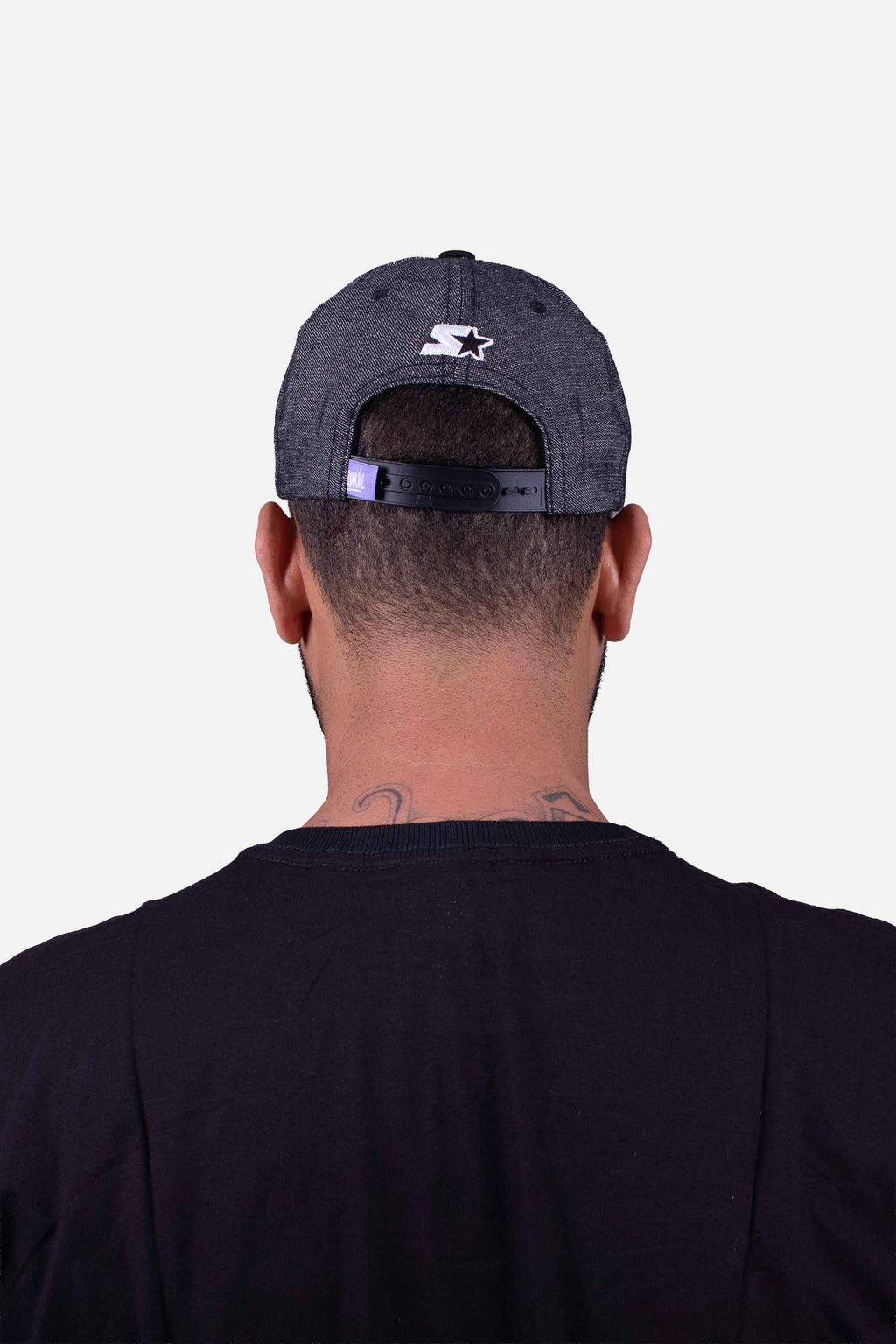 Boné Aba Curva Collab Starter X Compton X Pinkill Cinza