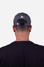 Boné Aba Curva Collab Starter X Compton X Pinkill Cinza