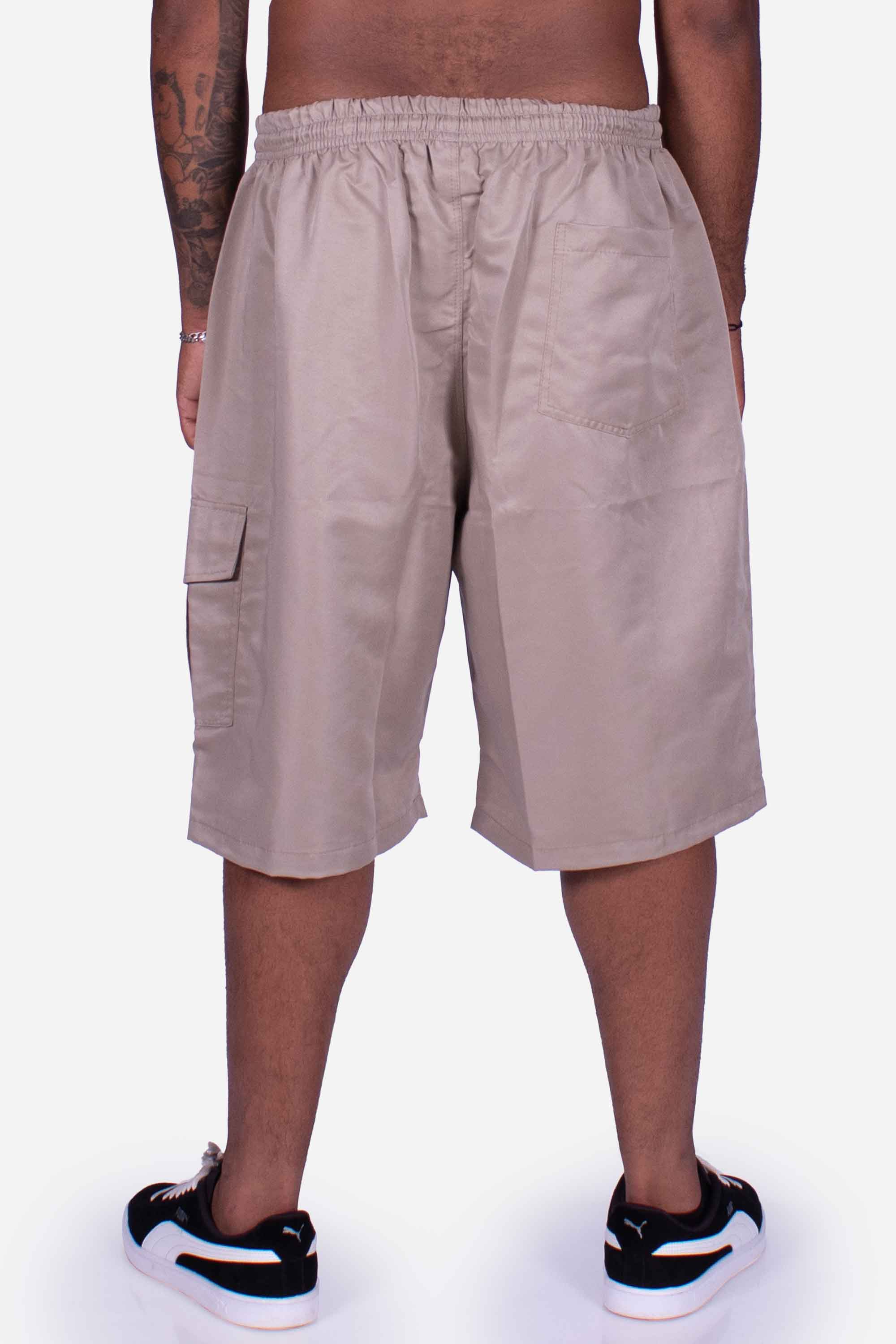 Bermuda Cargo Compton Elástico Plus Caqui