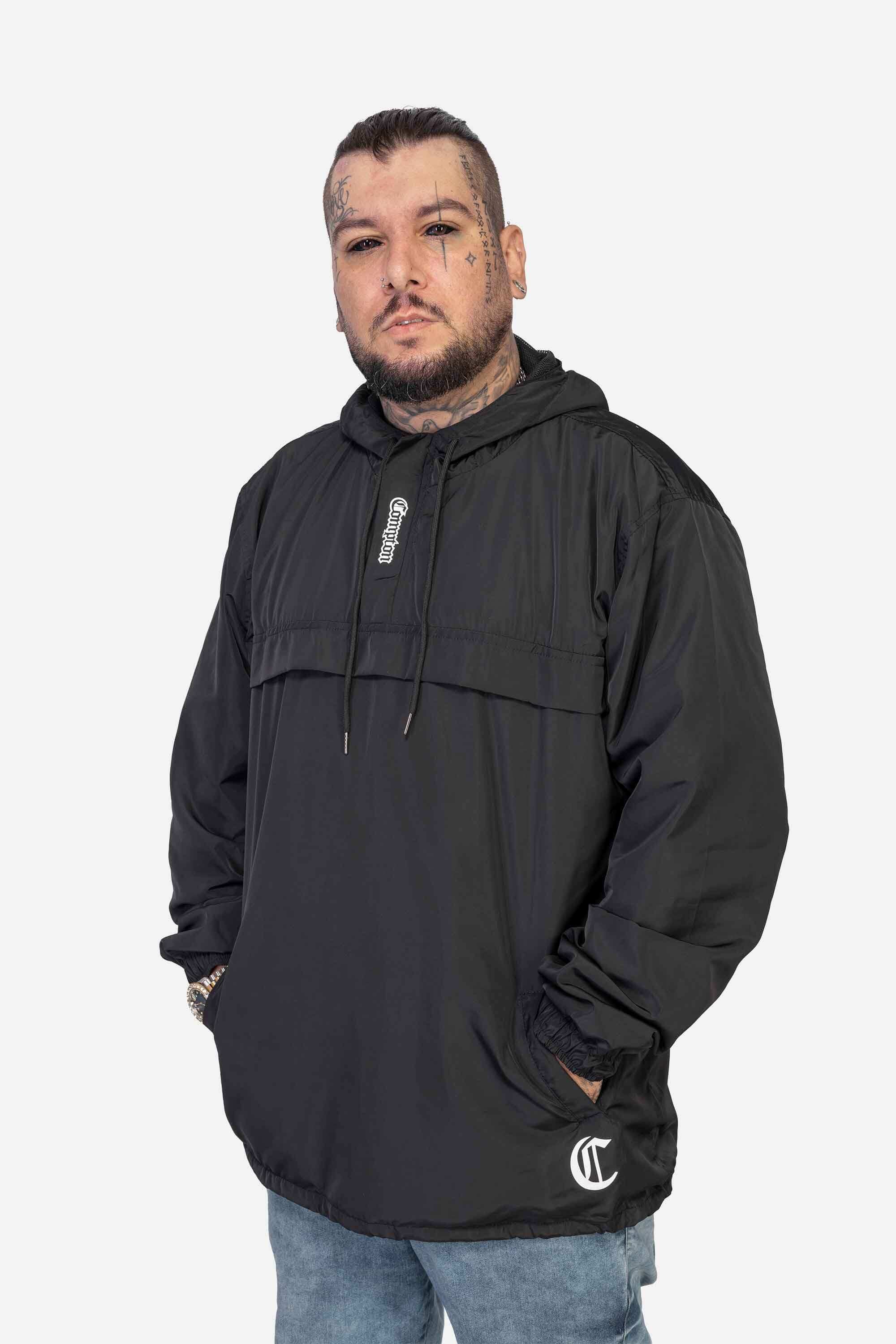 King Gnu ANORAK JACKET SUMI BLACK Lサイズ Jaqueta Compton Yourself Anorak Preta - Estilo e Conforto – COMPTON
