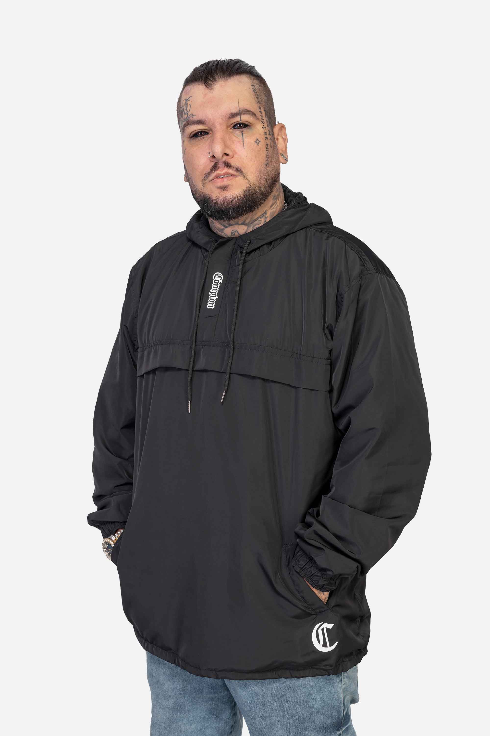 Jaqueta Compton Yourself Anorak Preta