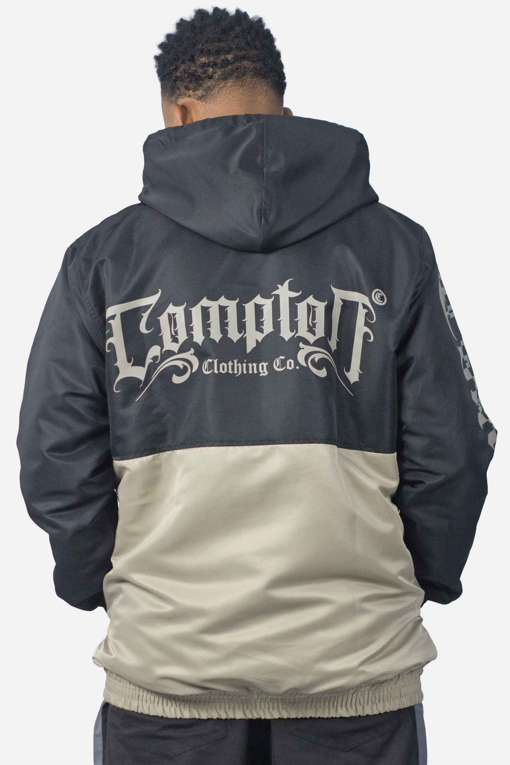 Jaqueta Compton Legacy 2 Cores Preto/Caqui