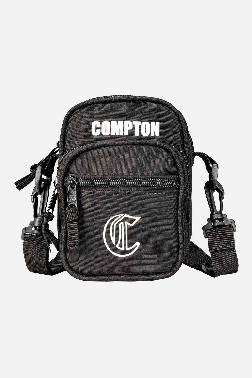 Shoulder Bag Compton Relevo Preta