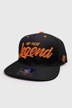 Boné Aba Reta Snapback Compton Hip Hop Legend - Preto