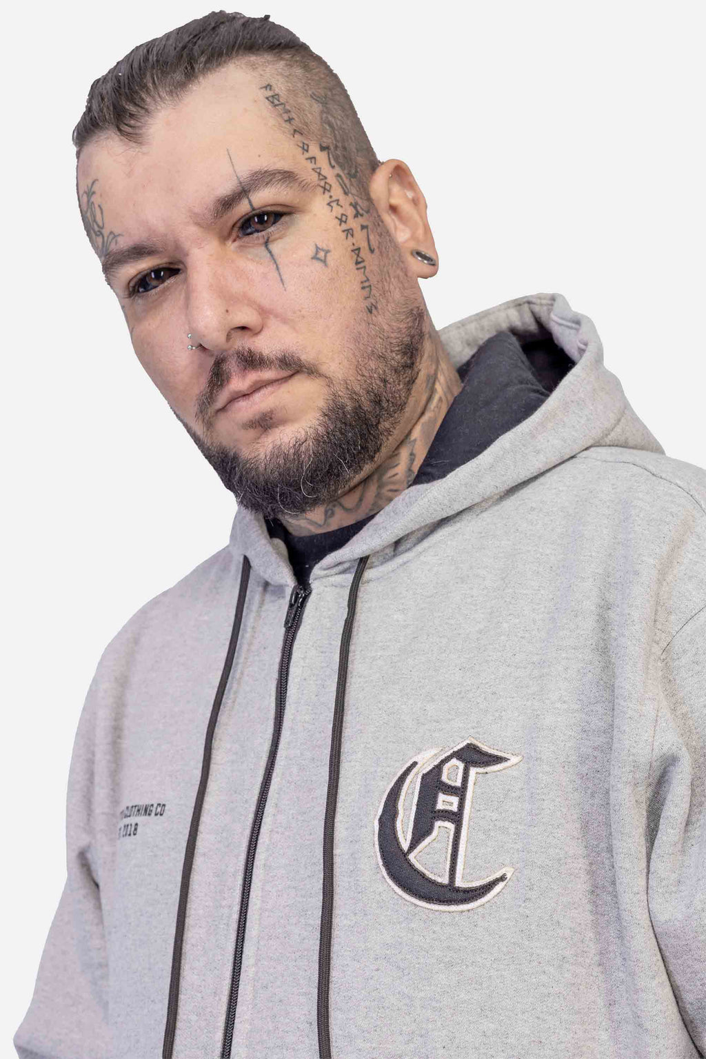 Moletom Compton Canguru Street Rules Cinza