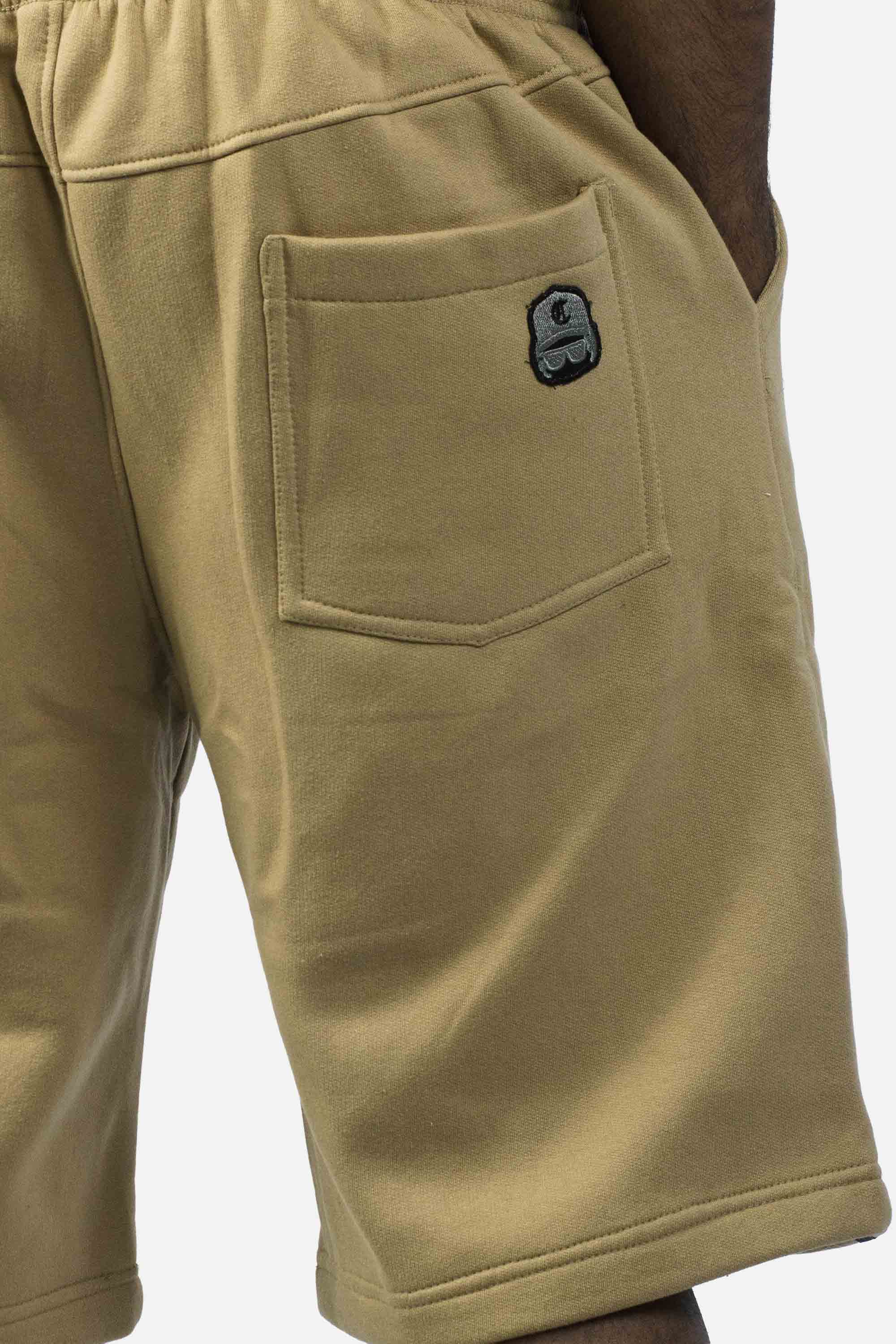 Bermuda Moletom Compton Drop Drained Caqui