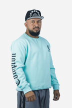 Moletom Compton Careca Logo Verde