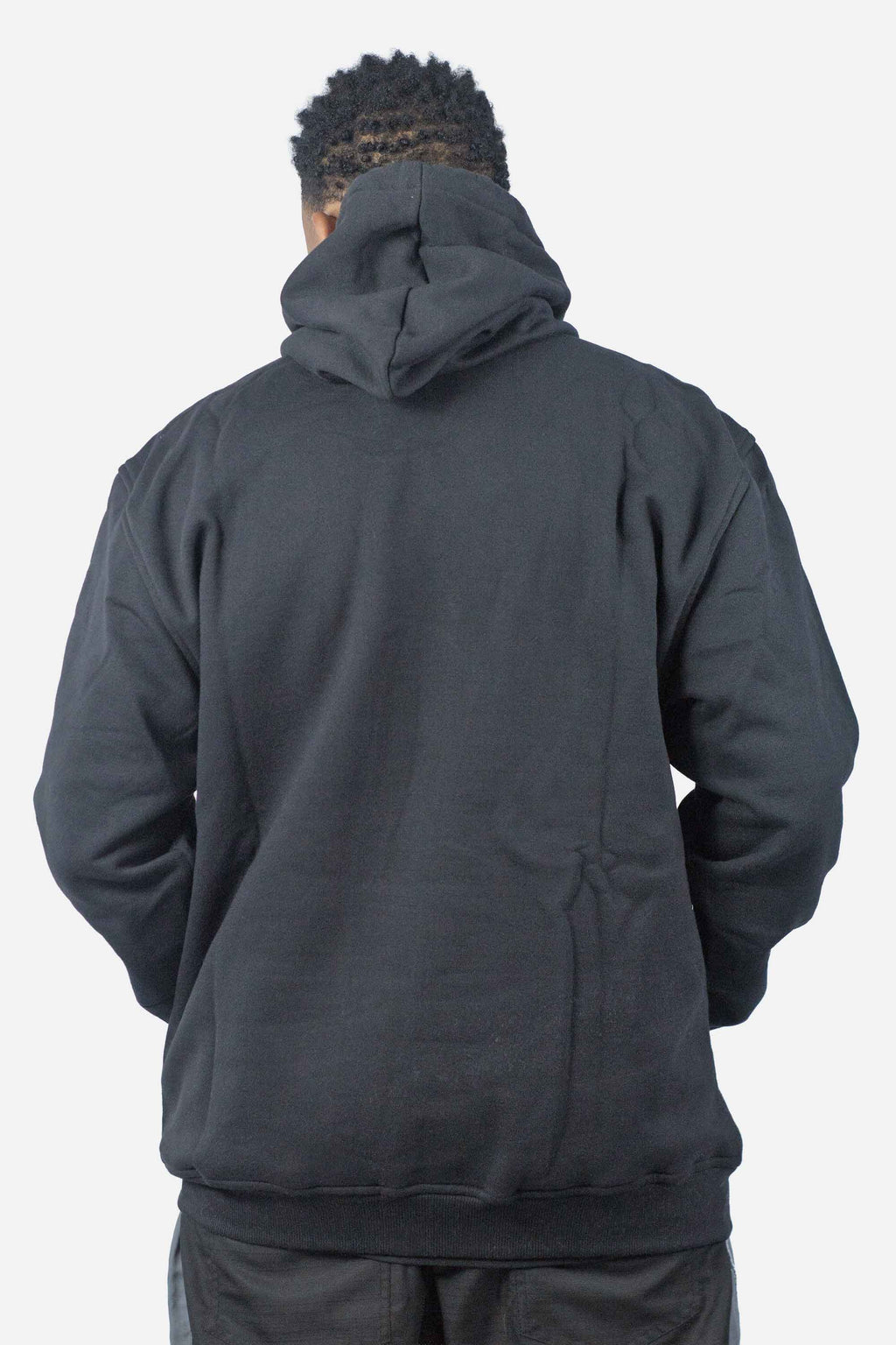 Moletom Compton Canguru Medieval Preto