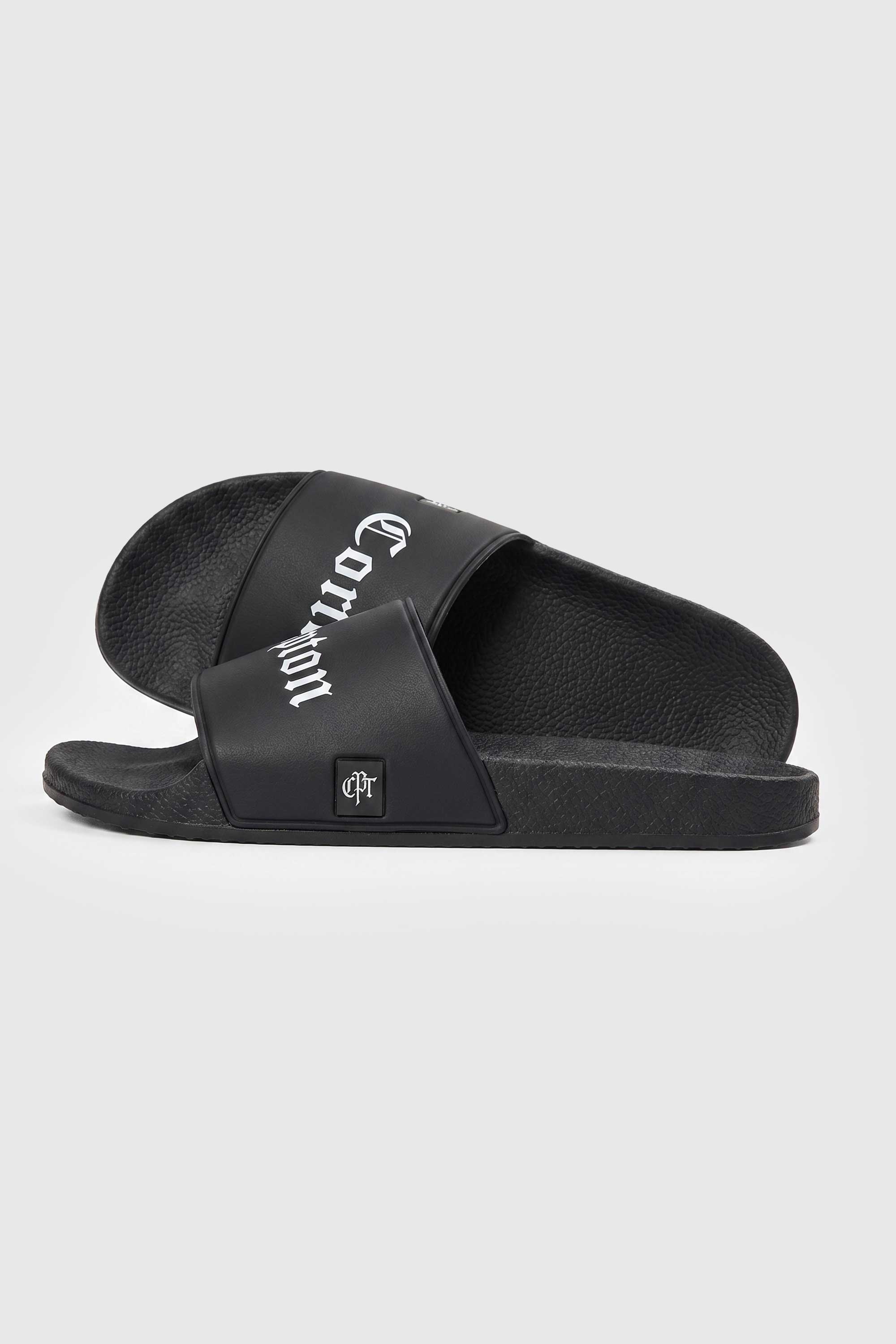 Chinelo Slide Compton Clássico Preto