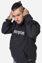 Moletom Compton Canguru Classic Plus Preto