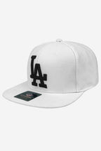 Boné Compton Aba Reta Snapback LA Authority Branco - COMPTON