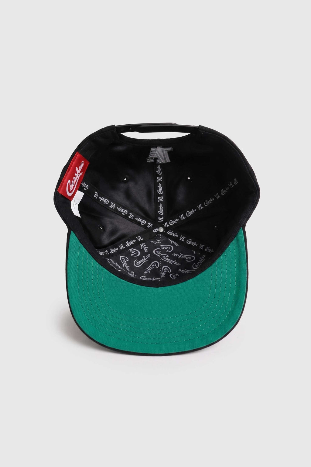 Boné Aba Reta Snapback Crenshaw Block Logo - Preto