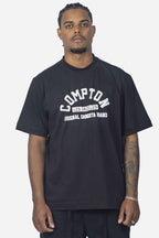 Camiseta Compton Oversized Original Gangsta Brand Preta