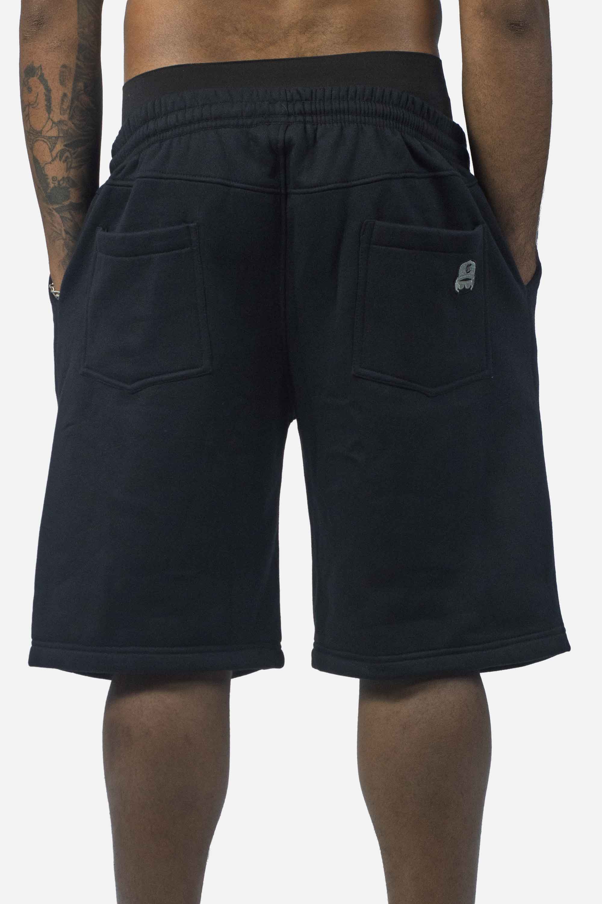 Bermuda Moletom Compton Drop Drained Preta