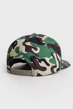 Boné Aba Reta Snapback Compton Clássico - Cammo