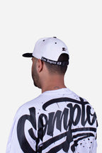 Boné Aba Curva Collab Starter X Compton Click Ninety9 Off White