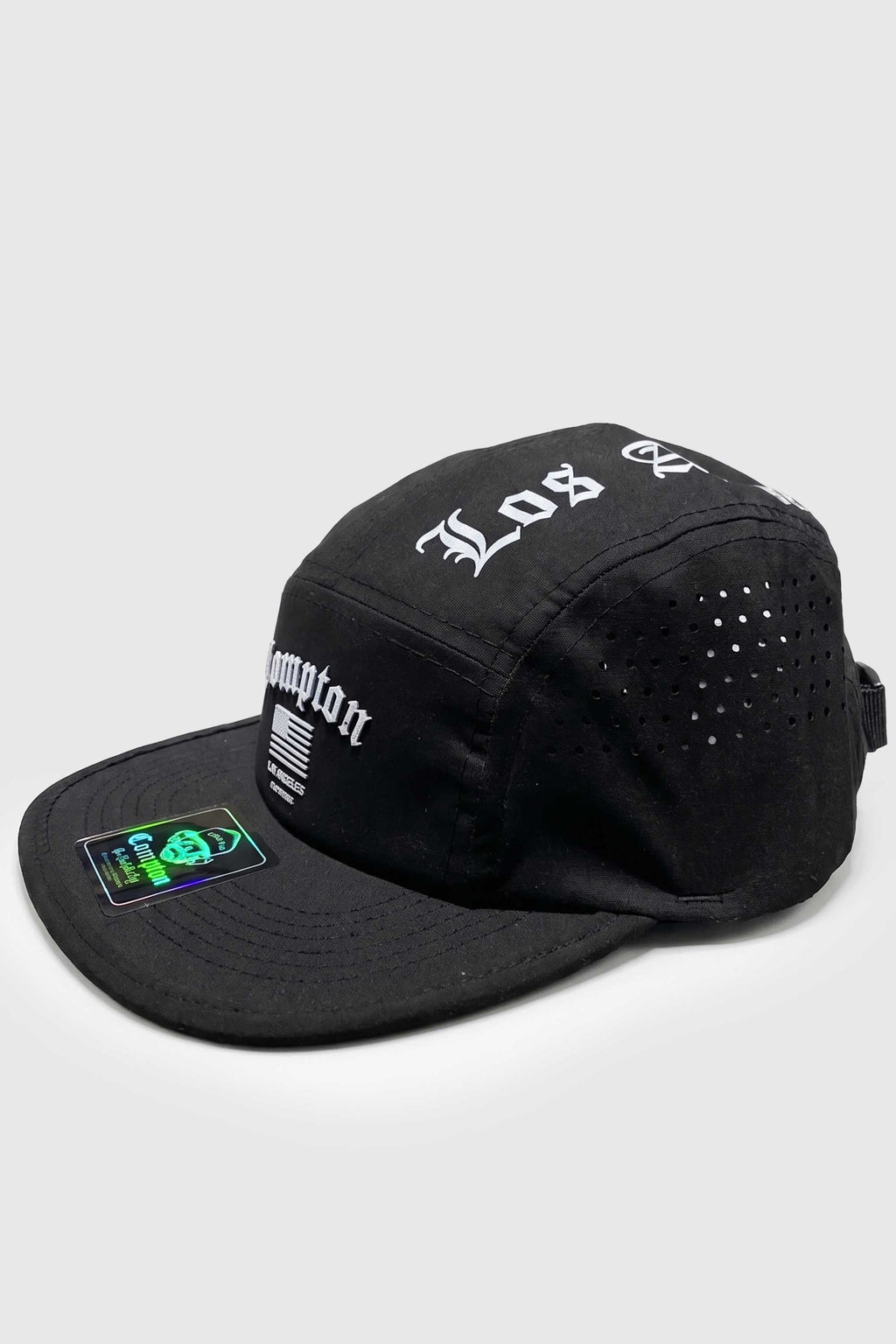 Boné Five Panel Compton Flag Preto
