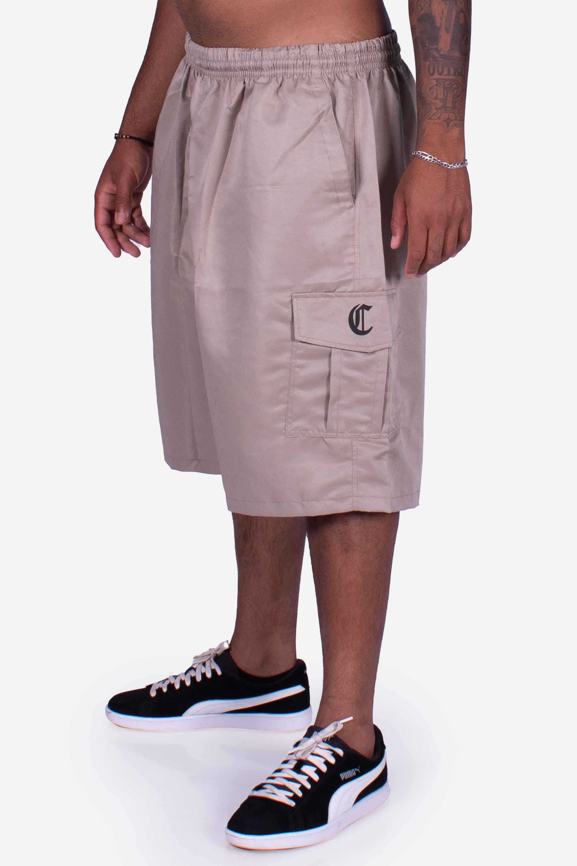 Bermuda Cargo Compton Elástico Plus Caqui