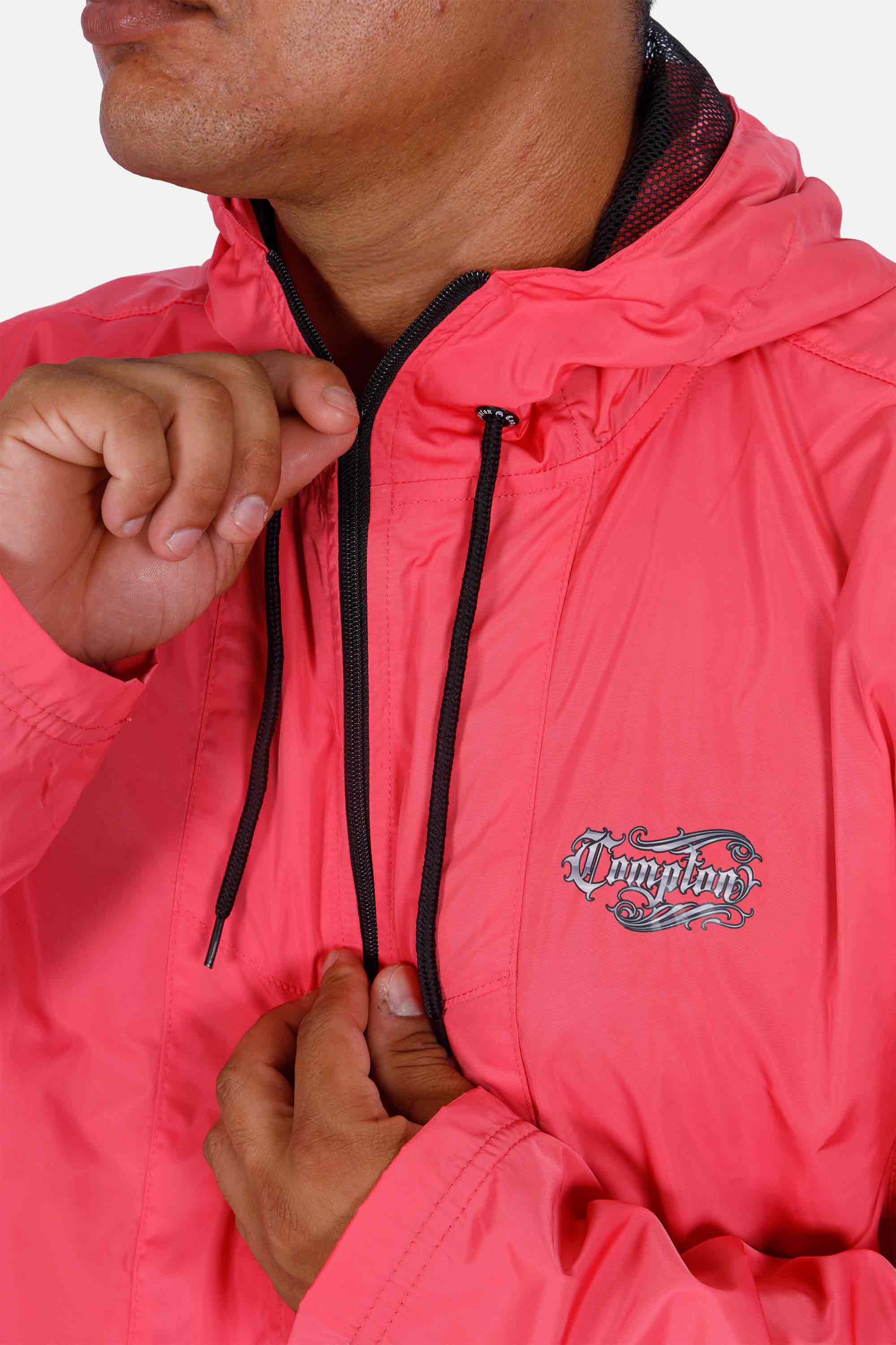 Jaqueta Compton Corta Vento Street Pulse Rosa