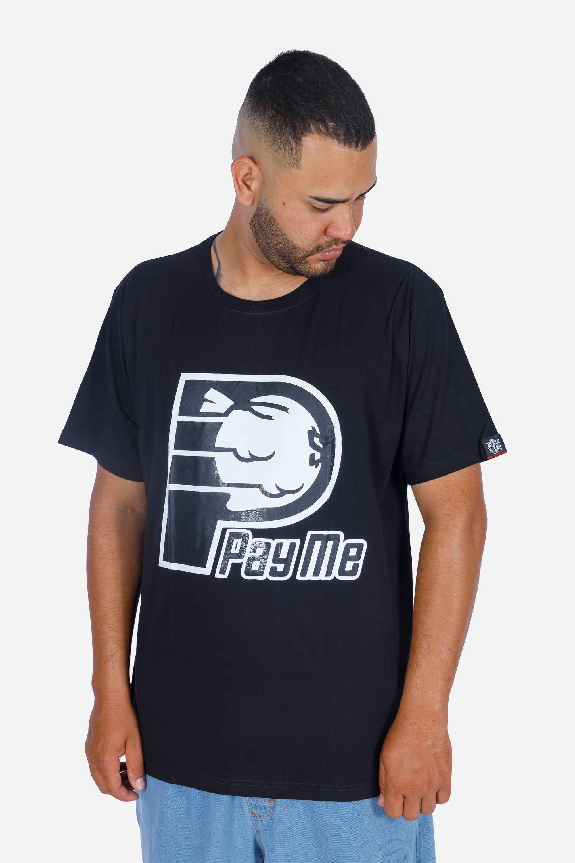 Camiseta Compton Pay Me Preta