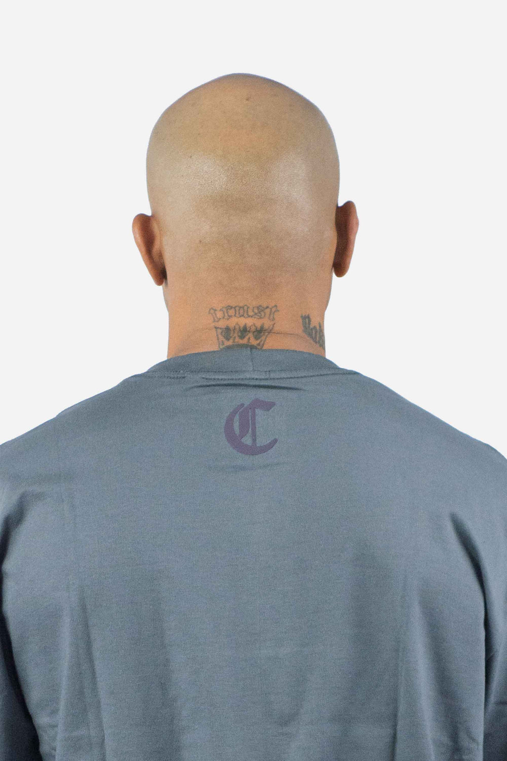 Camiseta Compton Oversized Refletiva Luminous Cinza