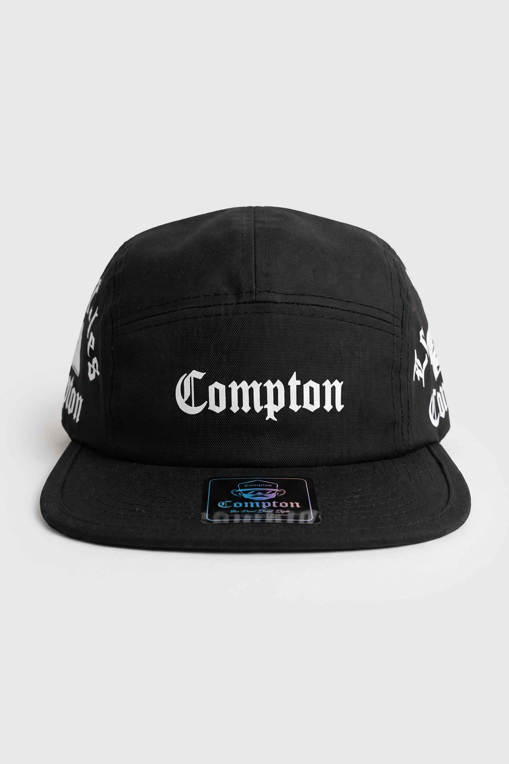 Boné Five Panel Compton Lowrider Preto