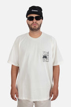 Camiseta Compton Oversized Eric Wright Tribute Off White