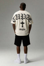 Camiseta Compton Oversized Tupac Off White
