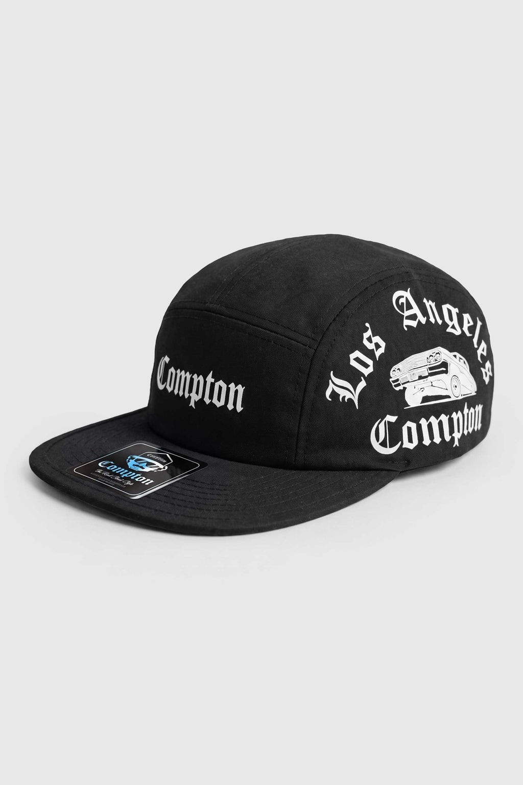 Boné Five Panel Compton Lowrider Preto