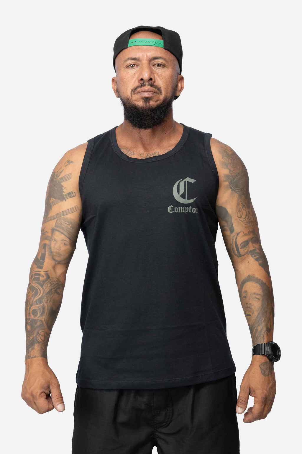 Regata Compton Logo Preta