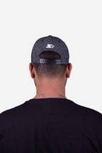 Boné Aba Curva Collab Starter X Compton Eazy-E Face Cinza