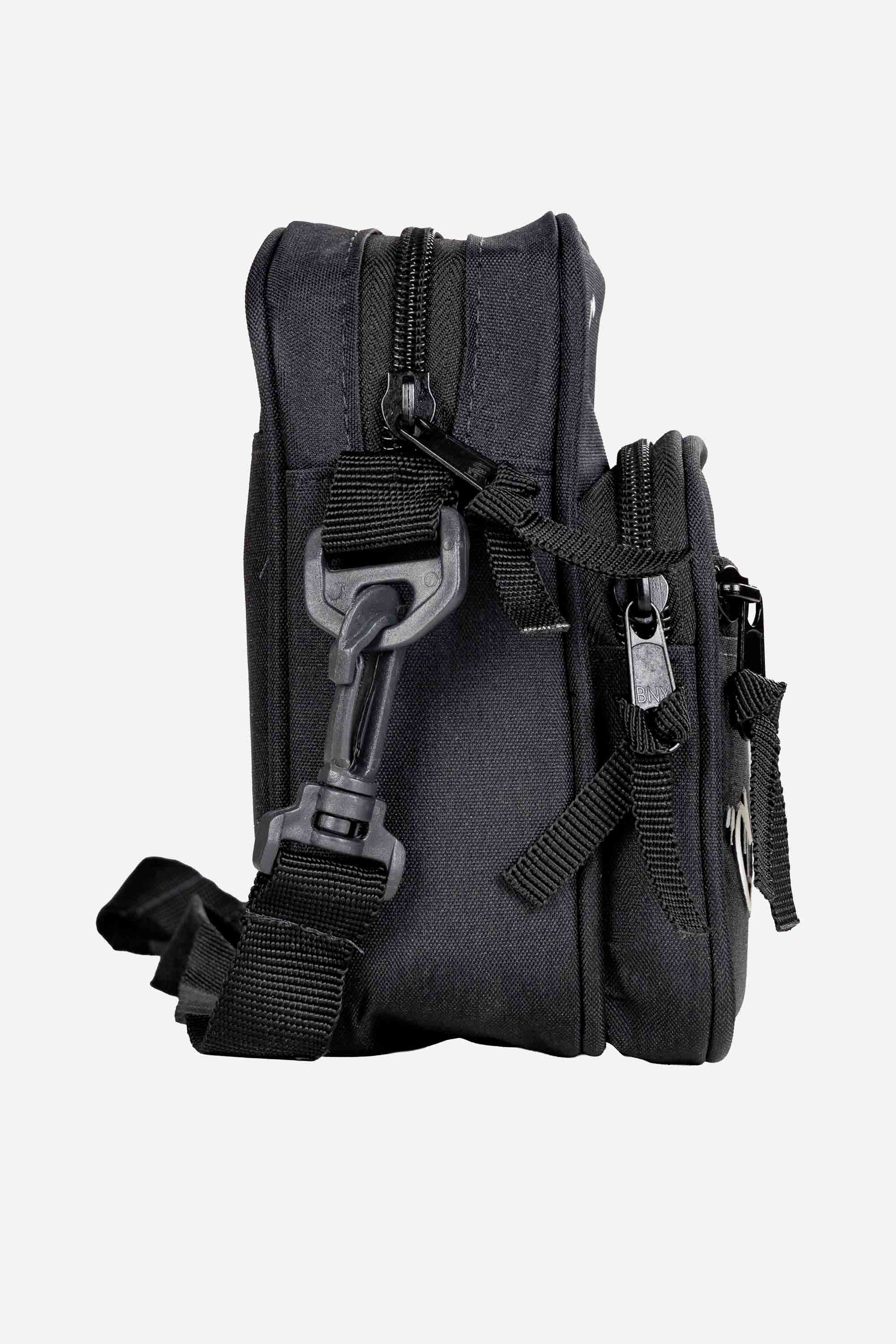 Shoulder Bag Compton Tradicional Bordada Preta