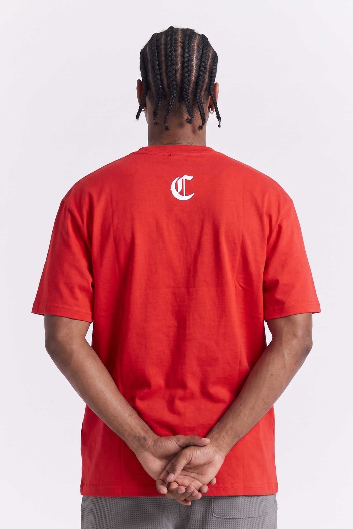 Camiseta Oversized Compton Masculina Streetwear Bompton Vermelha