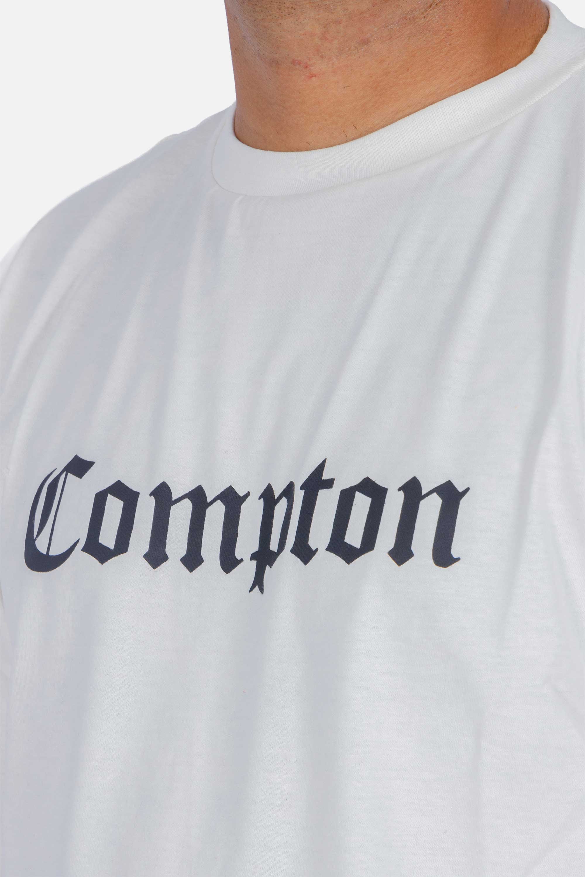 Camiseta Compton Oversized Classic Off White