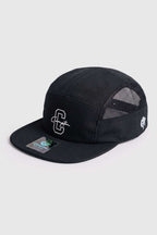 Boné Five Panel Compton Sidewalk Preto