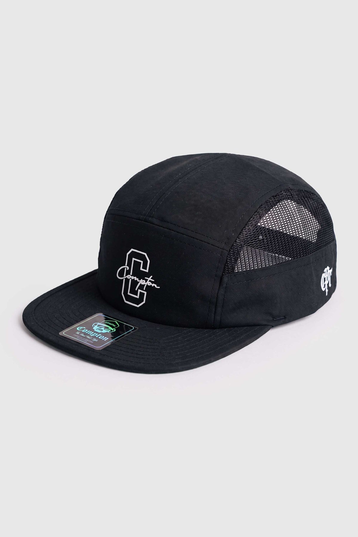 Boné Five Panel Compton Sidewalk Preto