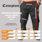 Calça Cargo Compton Ripstop Preto