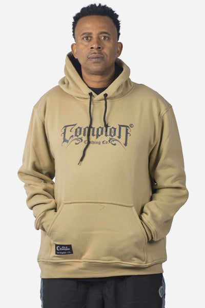 Moletom Compton Canguru Medieval Caqui